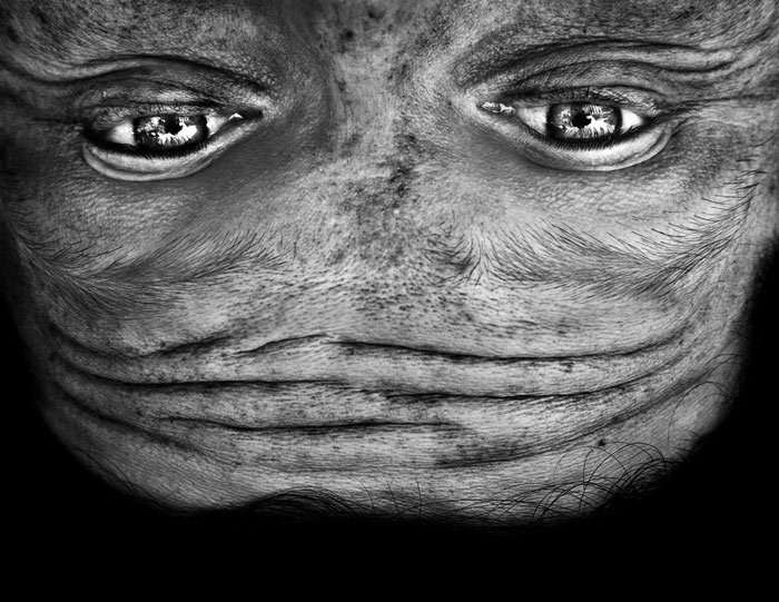 Перевёрнутые лица или инопланетные портреты Анелии Лубсер-14