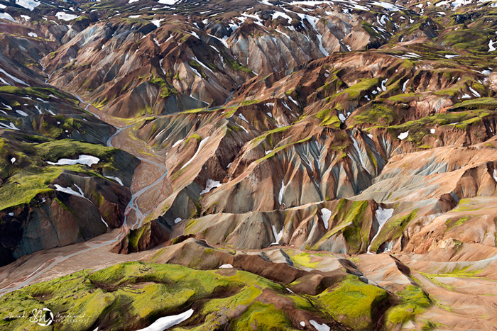 Пейзажи Исландии в аэрофотографиях Сары Мартинет_10