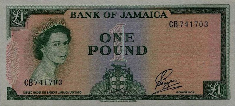 В возрасте 26 лет, Ямайка, 1 Фунт (1960)
