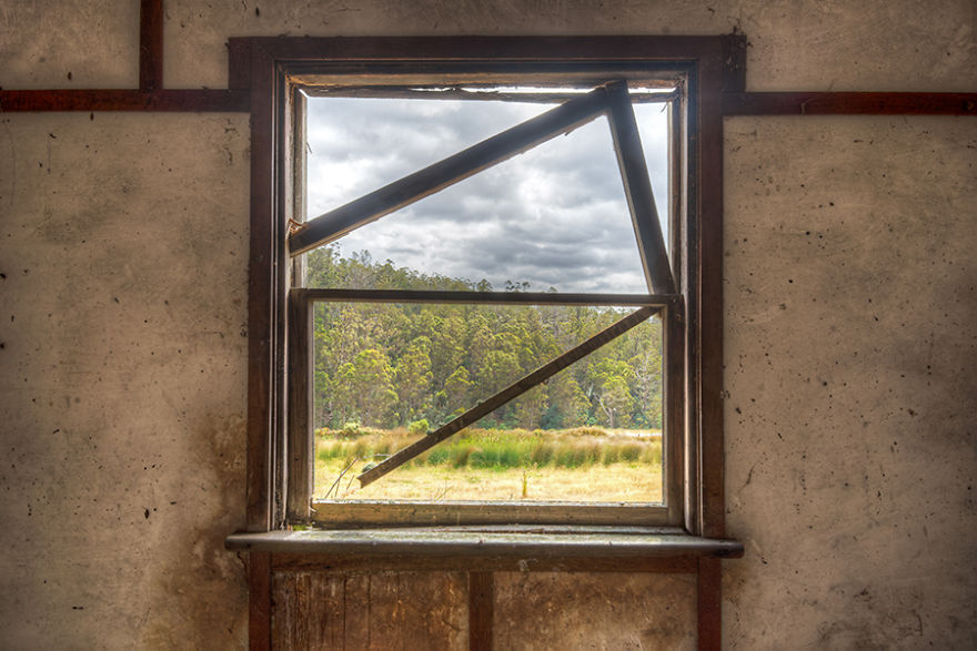 Вид из окнон заброшенных мест