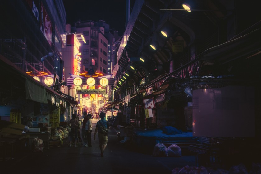 Закоулки Японии в уличных фотографиях Масаси Вакуи