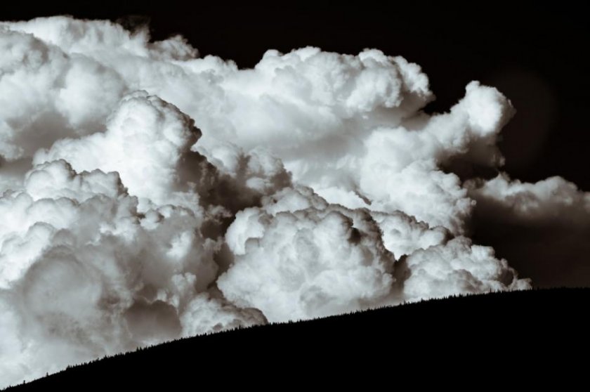 Кучево-дождевые (грозовые) облака, Нельсон, Британская Колумбия