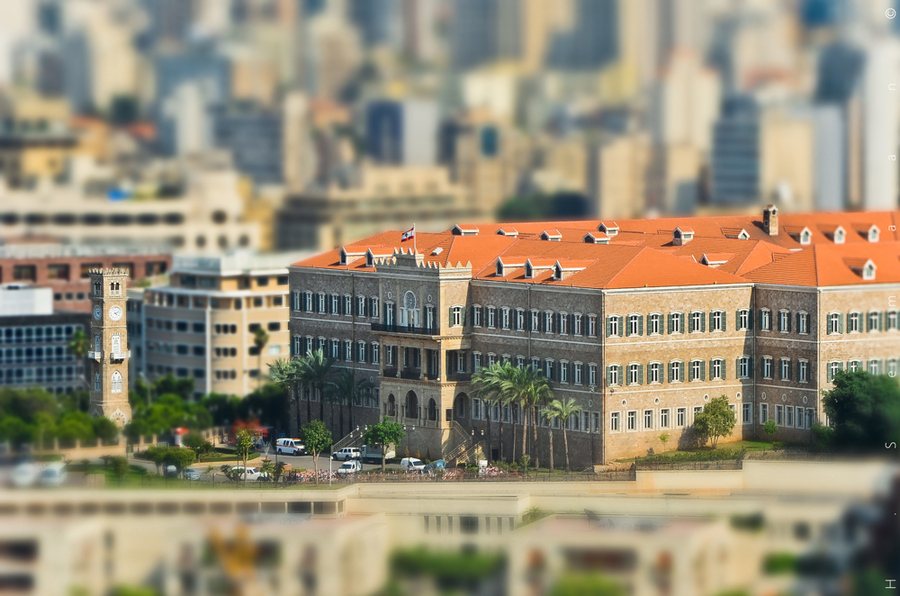 Бейрут тилт-шифт