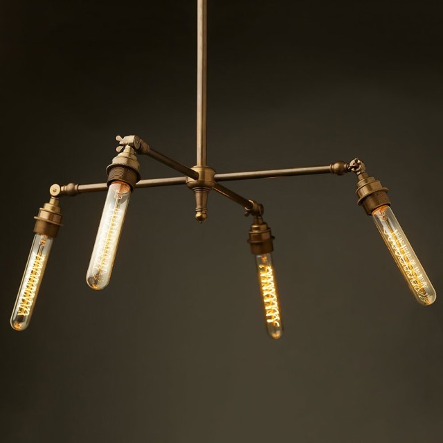 Дизайнерские лампы Эдисона в стиле стимпанк