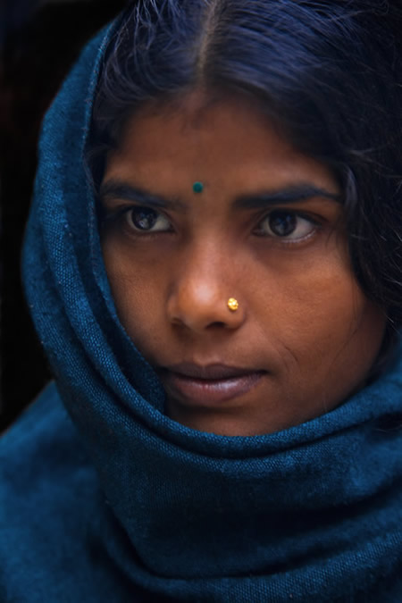Портрет из закоулка в Катманду