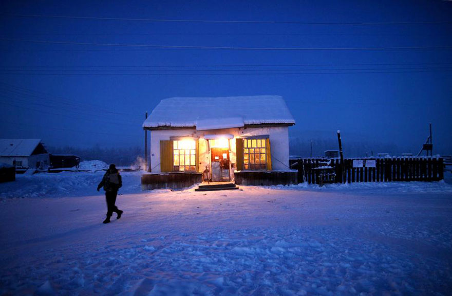 Оймякон - самое холодное село на Земле-7