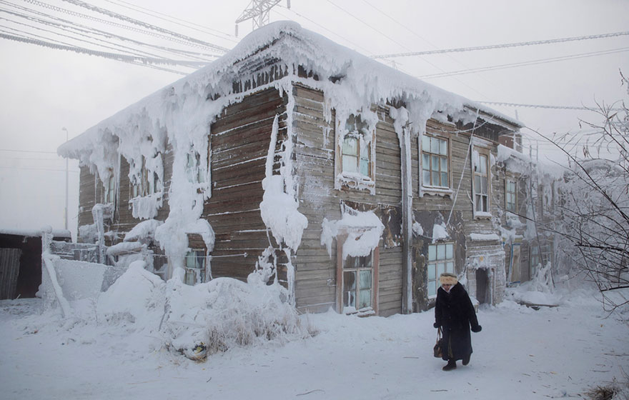 Оймякон - самое холодное село на Земле-20