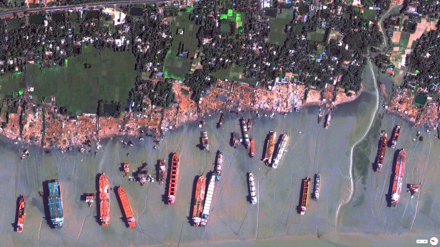 Cladbishche korablei Chittagong