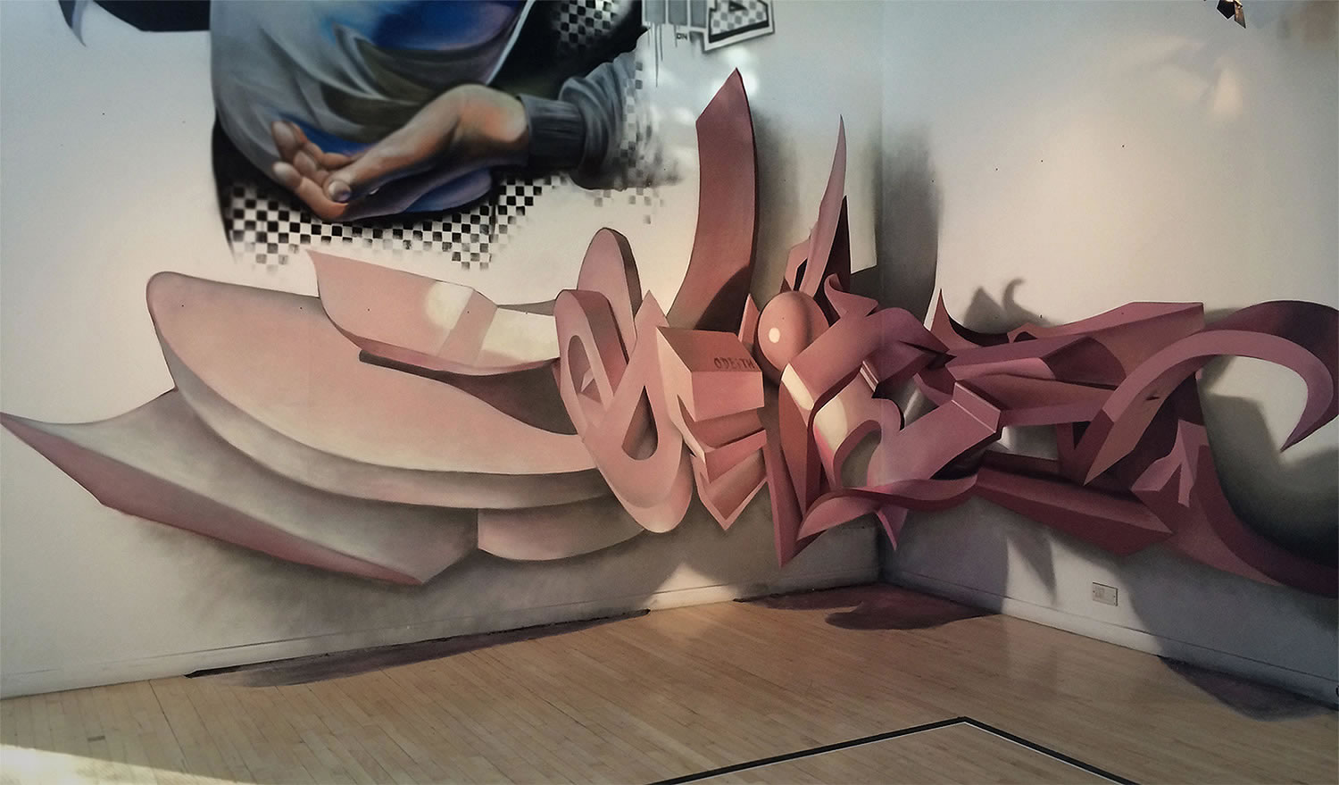 Граффити 3D в уличном искусстве Португалии