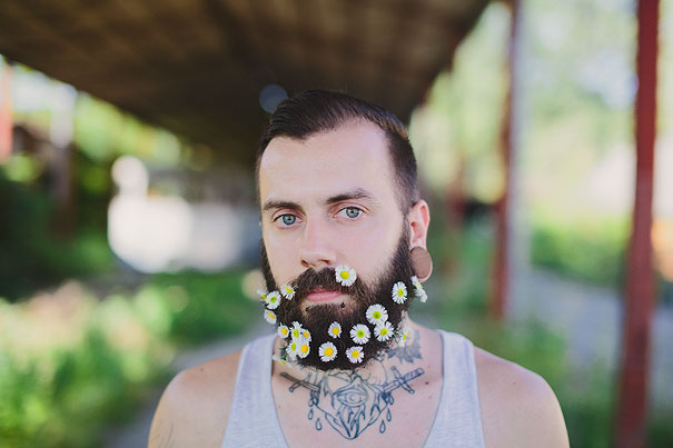 Цветочные бороды - мода хипстеров в Интернете-21