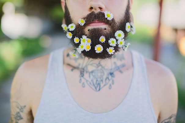 Цветочные бороды - мода хипстеров в Интернете-20