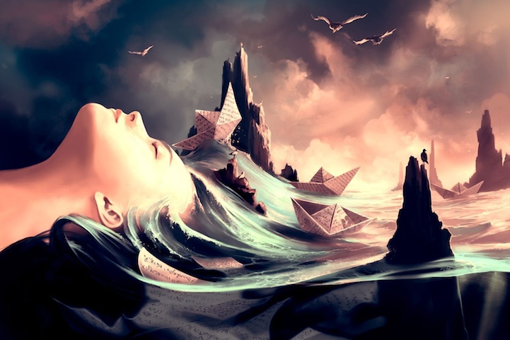Осязаемый сон в цифровых картинах Кирилла Роландо
