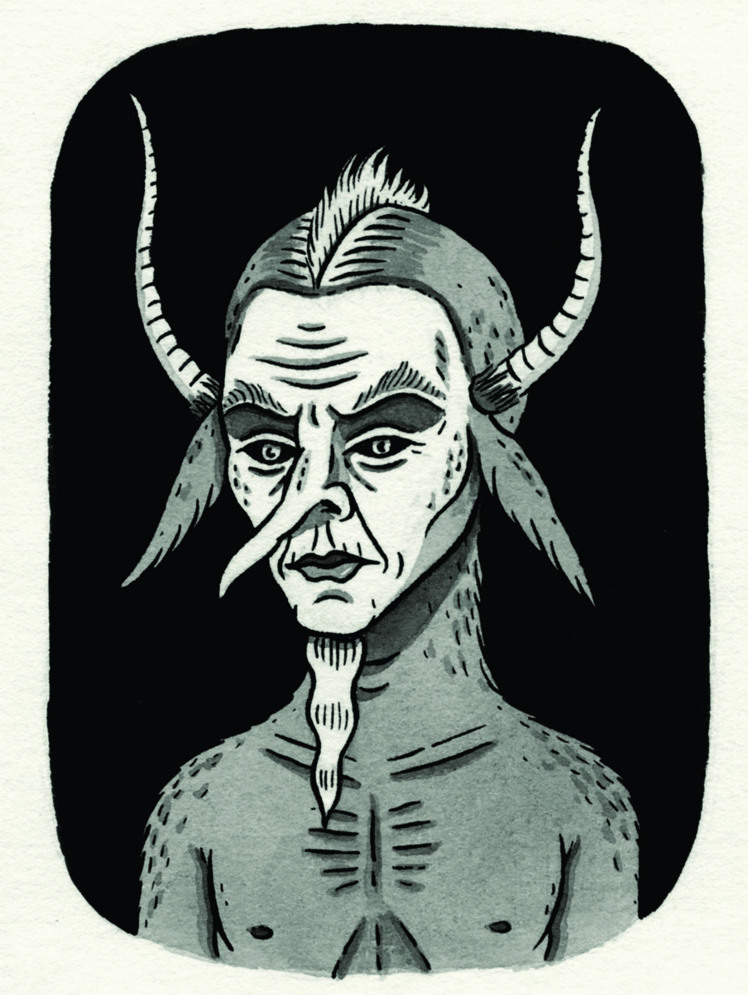 Демонические иллюстрации Джона Макнейра