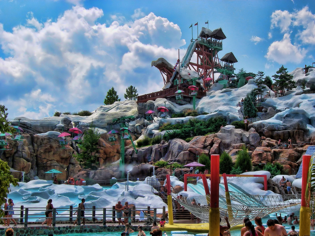 Близзард Бич (Blizzard Beach), Орландо, Флорида