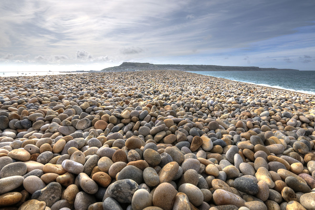 Пляж Чесил (Chesil Beach) - Англия