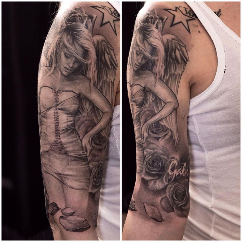 Детализированные татуировки рукава от Ники Норберга (10)