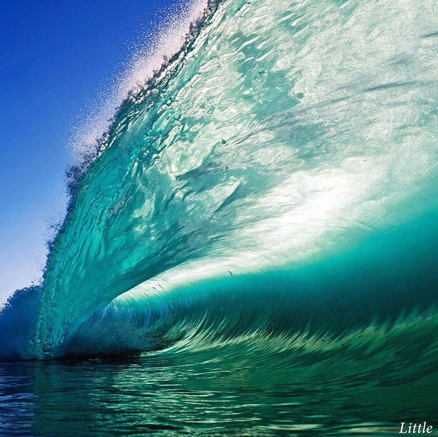 Ошеломляющие волны в фотографиях Кларка Литтла-13