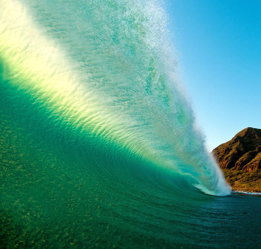 Ошеломляющие волны в фотографиях Кларка Литтла-22