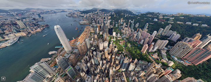 Невероятные 360-градусные воздушные панорамы городов по всему миру