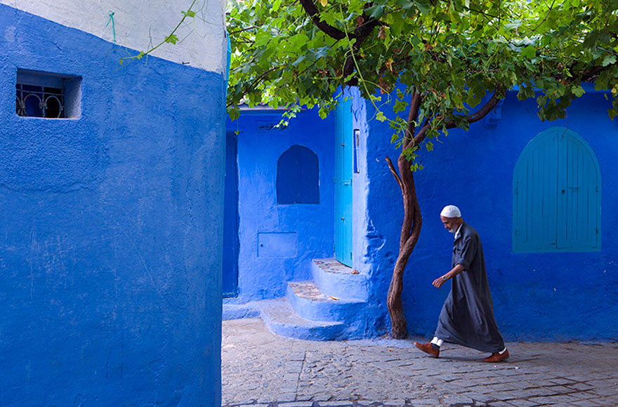 Шефшауэн - старый синий город в Марокко-2