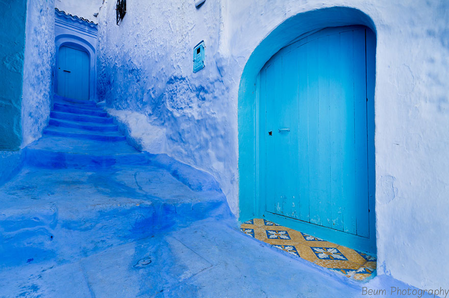 Шефшауэн - старый синий город в Марокко-10