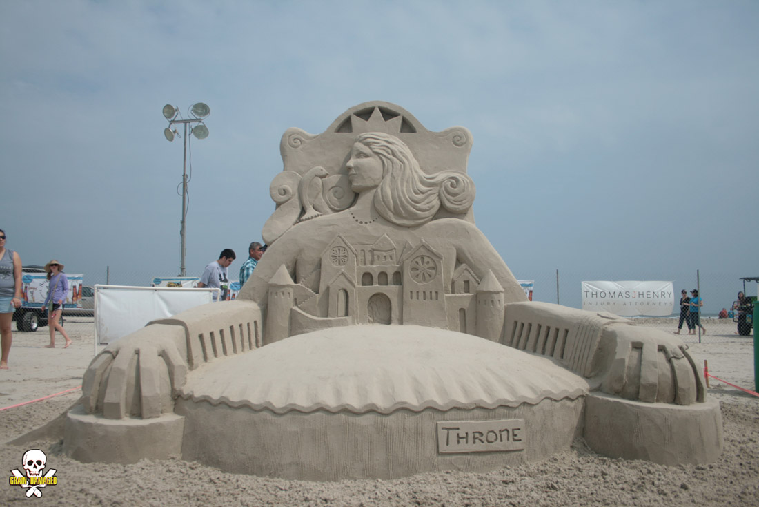Грандиозные песчаные скульптуры Карла Хара-lucinda