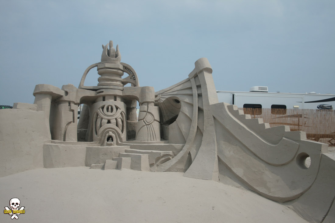 Грандиозные песчаные скульптуры Карла Хара-kirk