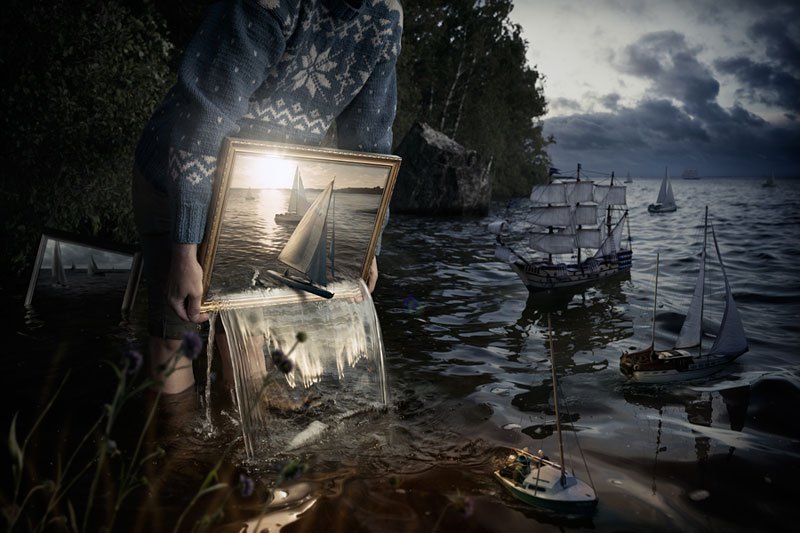 Реалистичный сюрреализм в фотографиях Эрика Йоханссона