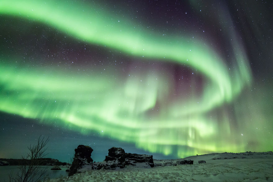 Райская зима в Исландии. Фотограф Эрез Маром