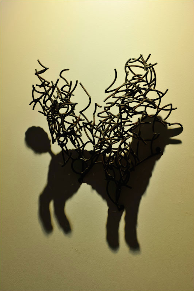 Неожиданные тени от скульптур Ларри Кагана