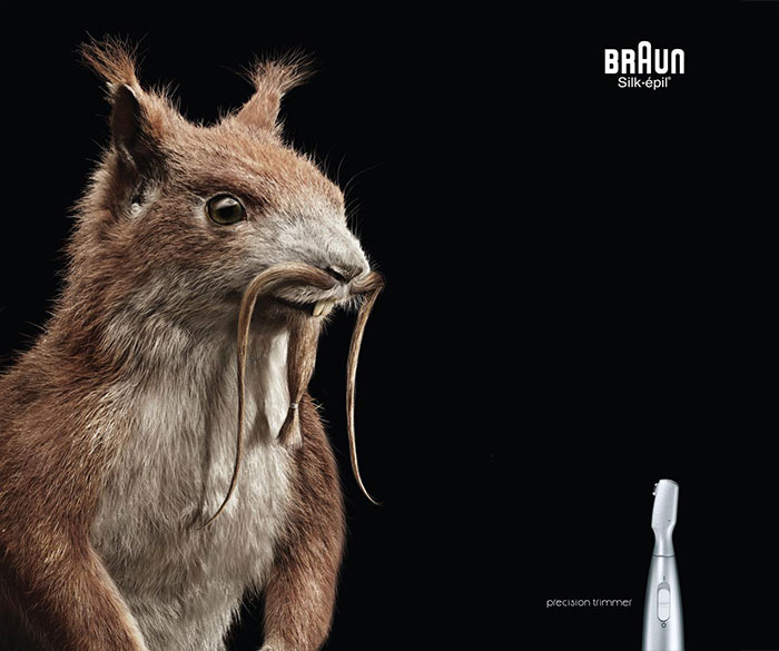 Животные в рекламе - 25 забавных плакатов-76