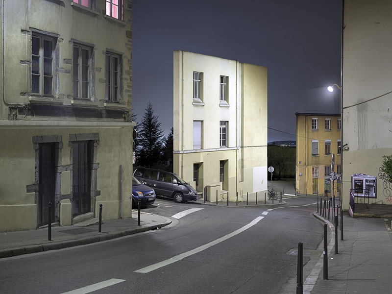 Isolated Building Facades by Zacharie Gaudrillot-Roy