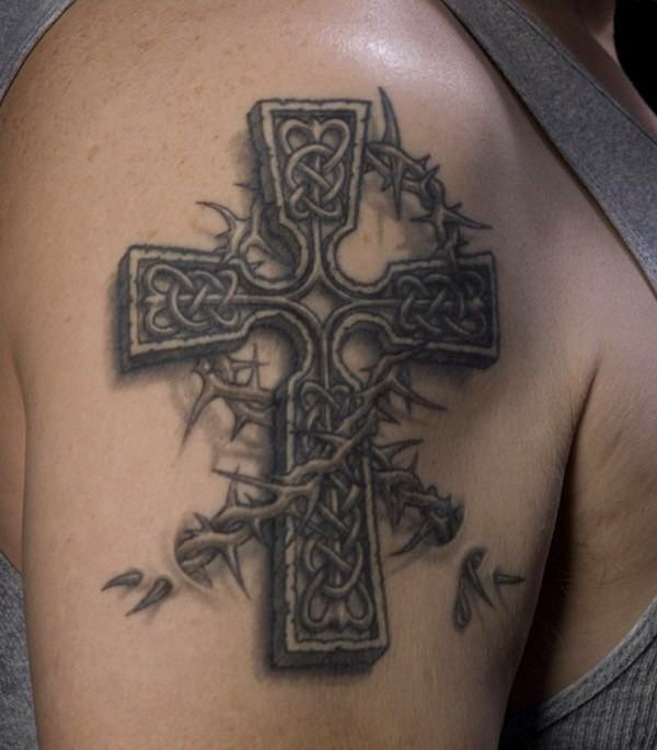 Кельтские кресты тату (79 фото)