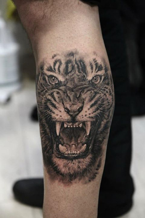 [50 Фото] Тату Тигр для Мужчин и Женщин — Значение Оскал, Открытая Пасть, Морда | TattooAssist