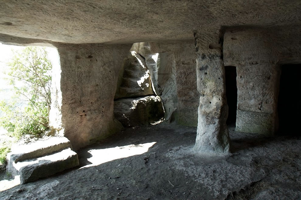 Cave room at Mangup, Krym