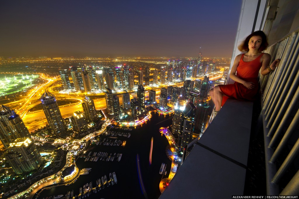 Потрясающие фотографии Дубая сверху