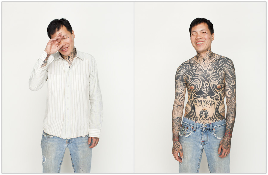 Что скрывают под одеждой обычные люди? Татуировки!