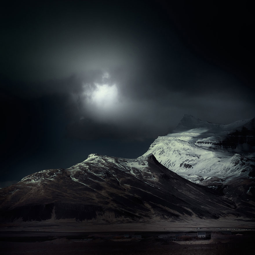 Голубая Исландия: потрясающие инфракрасные фотографии исландских пейзажей-63