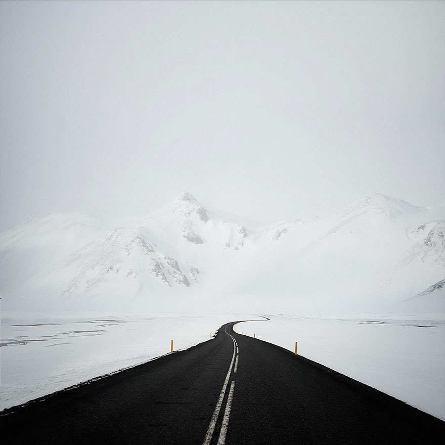 Голубая Исландия: потрясающие инфракрасные фотографии исландских пейзажей-9