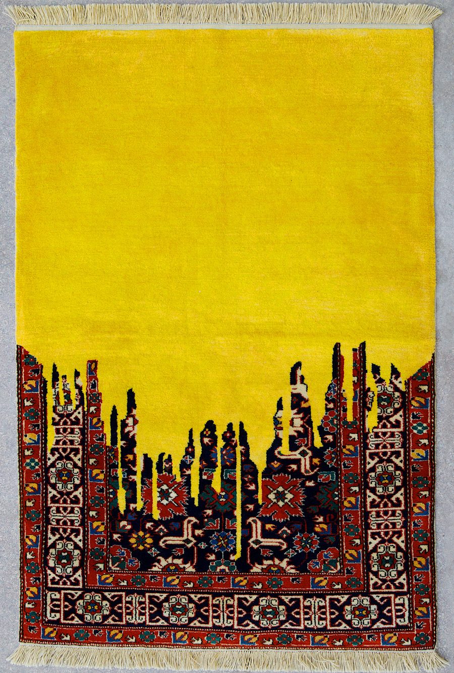 Новый взгляд на персидские ковры от художника Фаига Ахмеда
