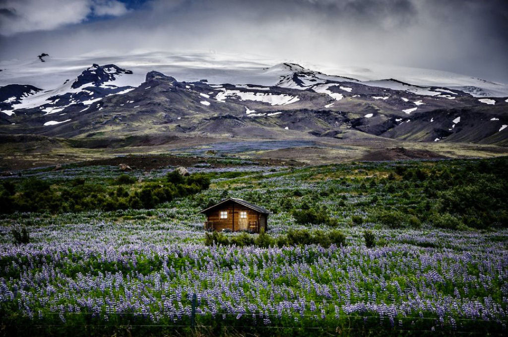 В горах Исландии