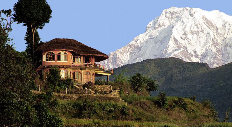 Дом с видом на Гималаи, Непал