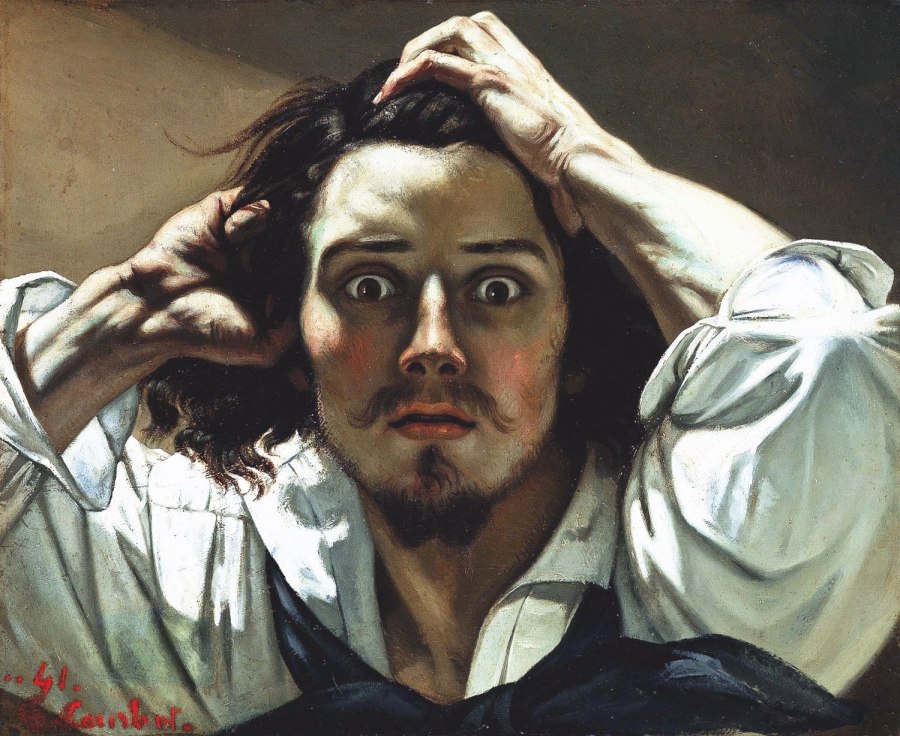 Гюстав Курбе (Отчаянный человек), 1844-45