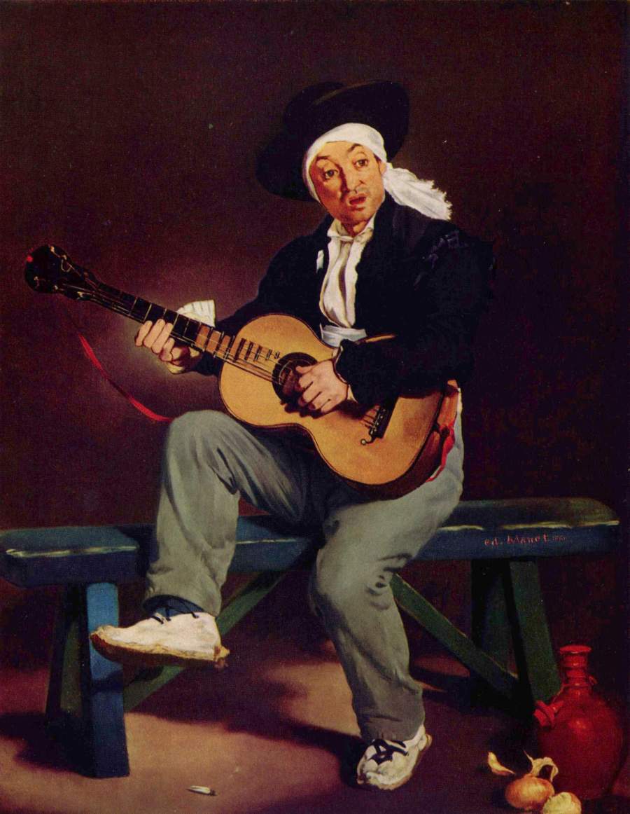 Эдуард Мане, «Испанский певец», 1860