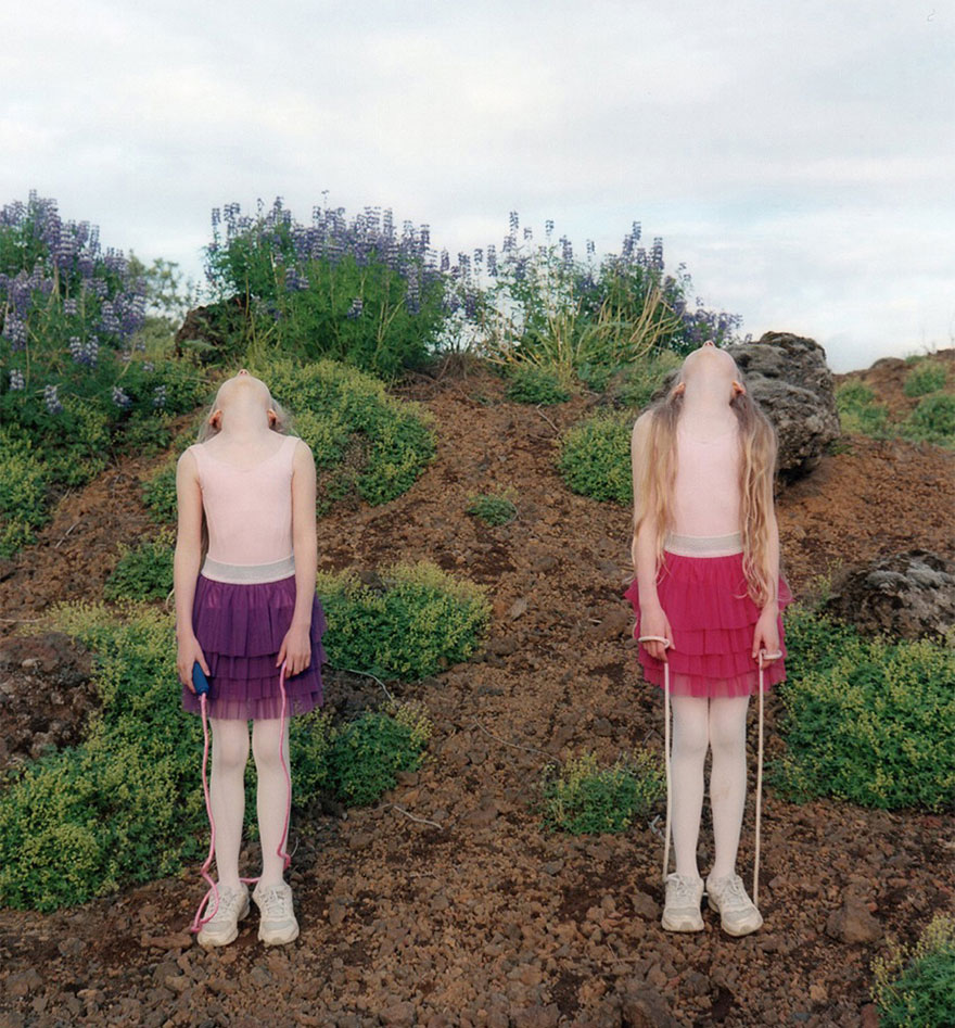 Исландские девочки-близнецы, которые видят одинаковые сны. Фотопроект Арико Инаока