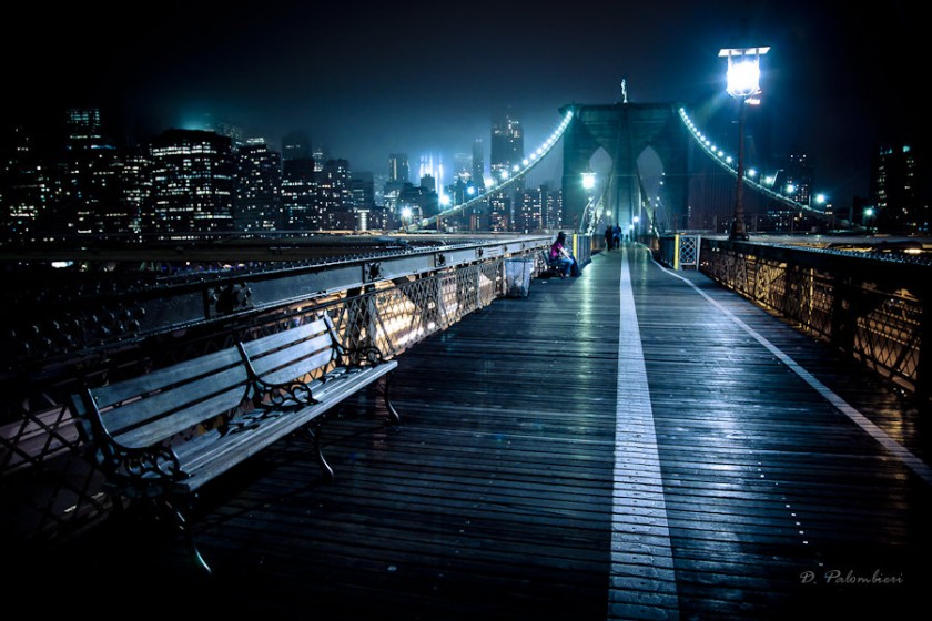 Бруклинский мост в Нью-Йорке