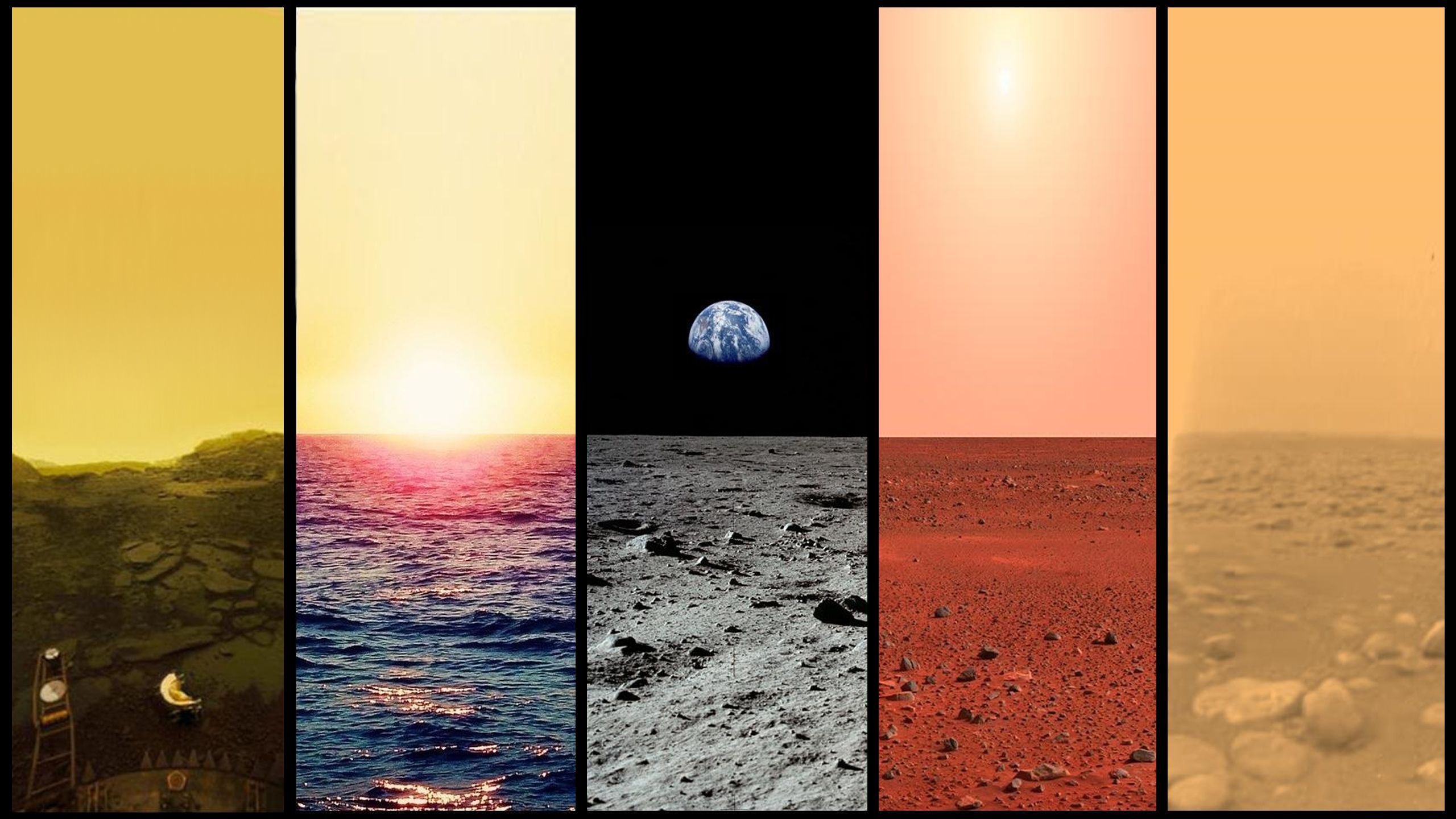 Венера земля Марс