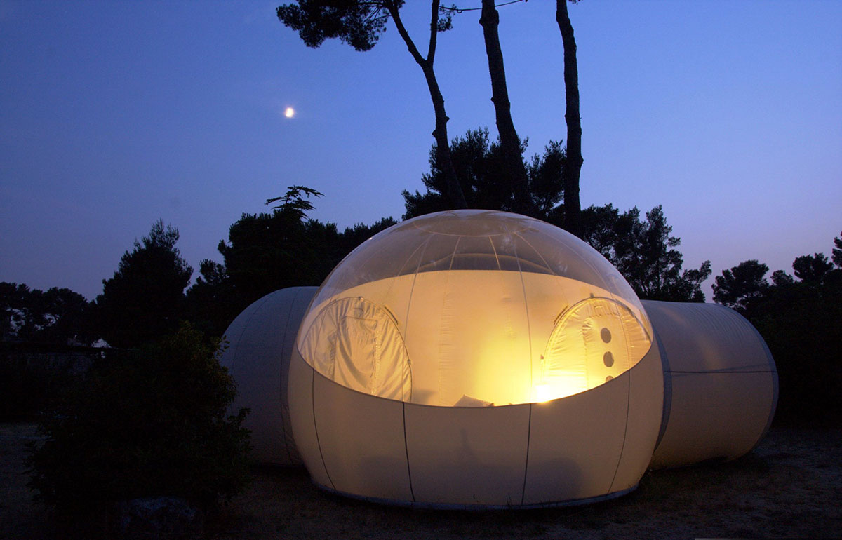 Отель Attrap'Reves с прозрачными палатками, Франция