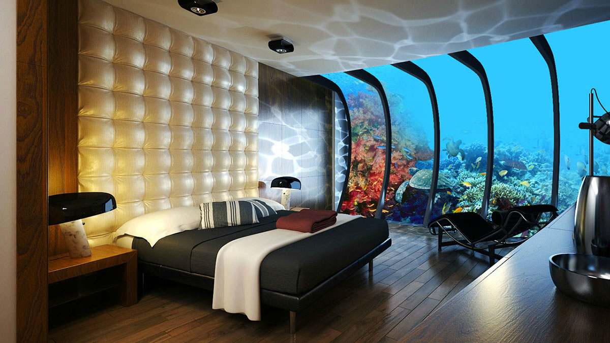 Отель под водой Poseidon Undersea Resort, Фиджи