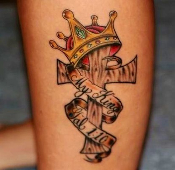 Татуировки короны - 50 идей для царских тату